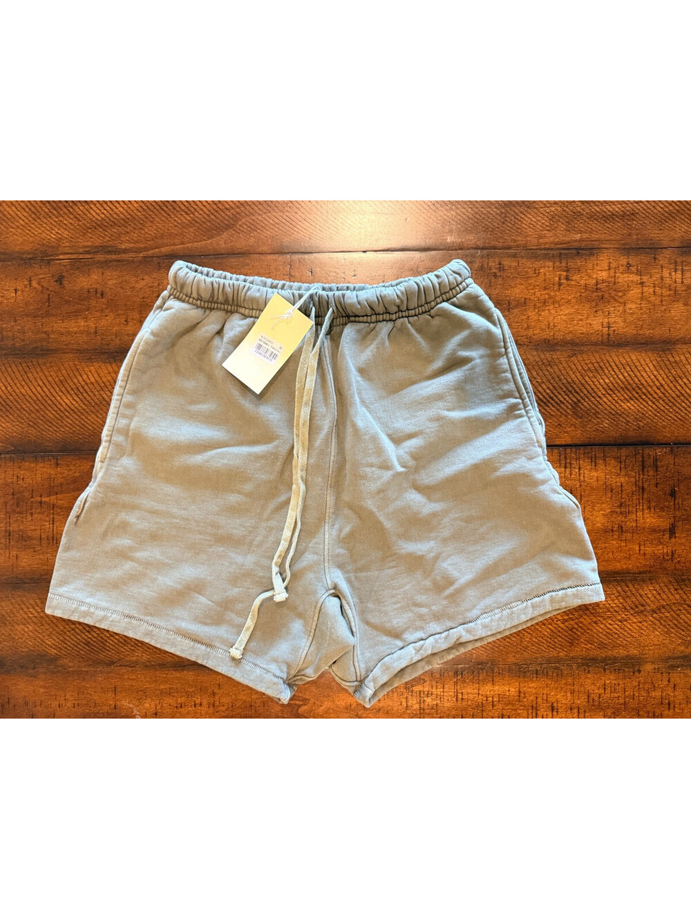 MNML Men's Washed Olive Heavy Everyday Sweatshorts Size XS - Unisex